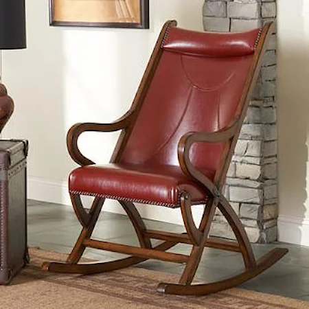 Upholstered Hunter Rocking Chair